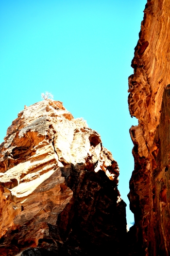  painting titled Rocks of Petra