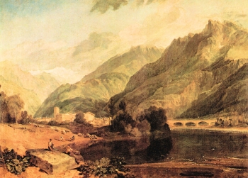  painting titled Bonneville, Savoy, with Mont Blanc