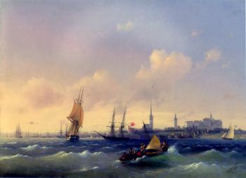  painting titled View of Reval