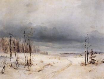  painting titled Winter