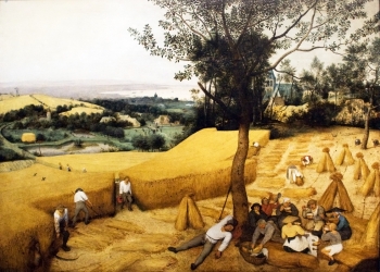  painting titled The Harvesters
