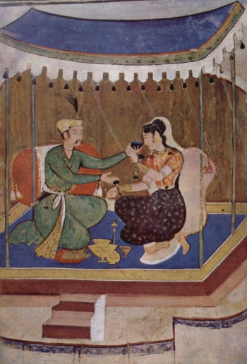  painting titled Rasikapriy-Manuskripts