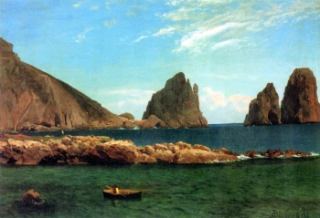  painting titled Capri