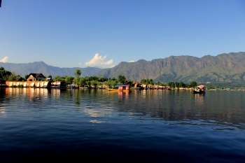  painting titled Dal Lake, Kashmir