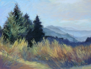  painting titled Carson Morning
